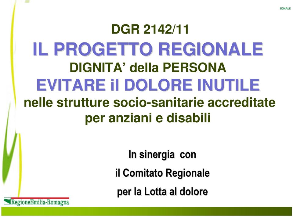 socio-sanitarie accreditate per anziani e disabili