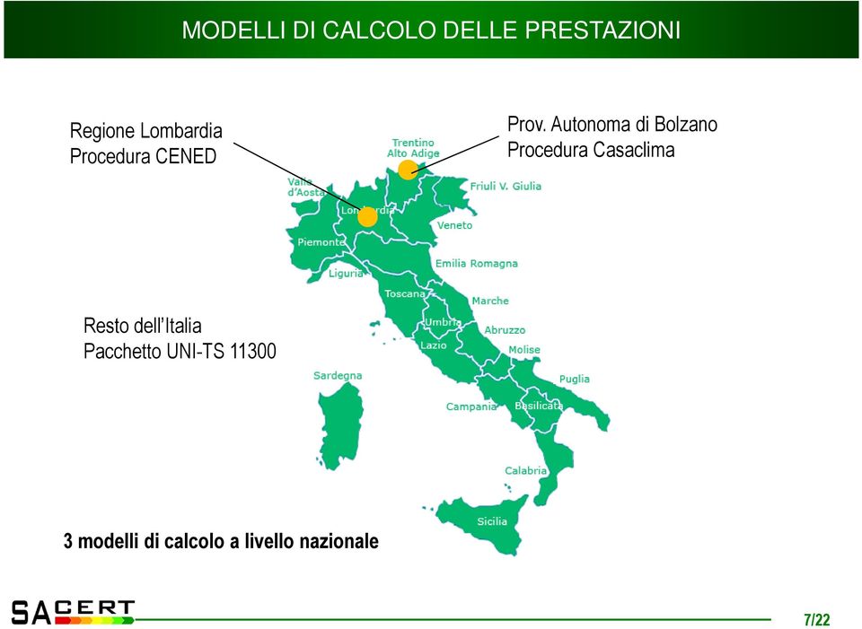 Autonoma di Bolzano Procedura Casaclima Resto dell