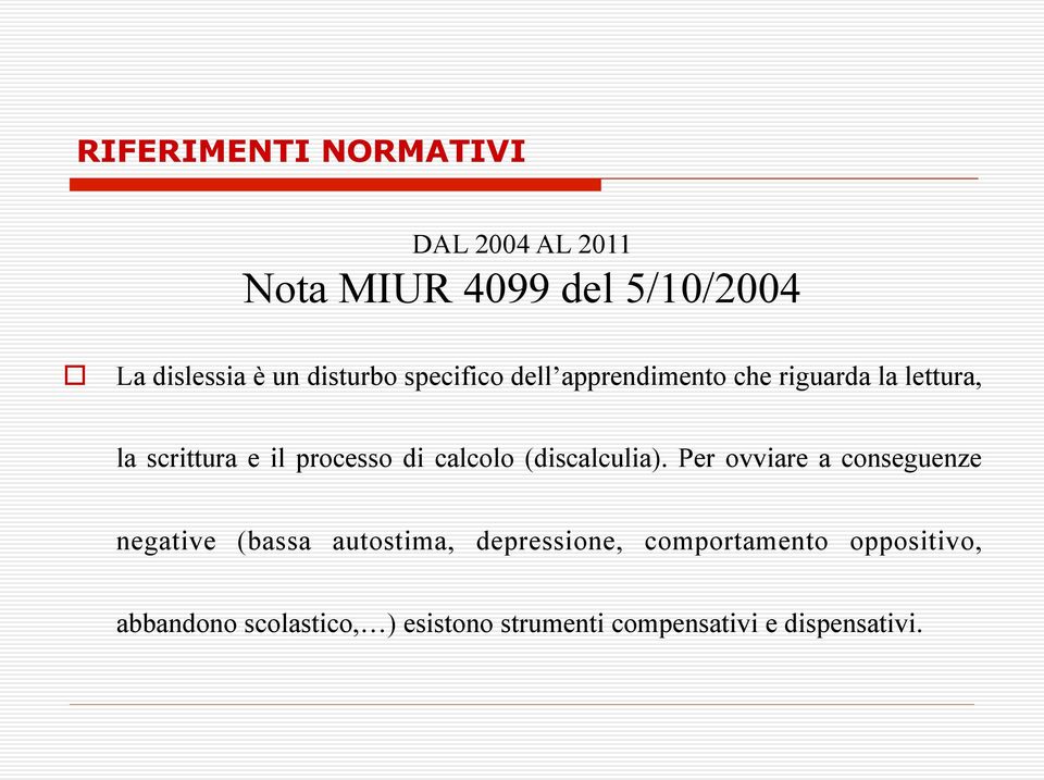 di calcl (discalculia).