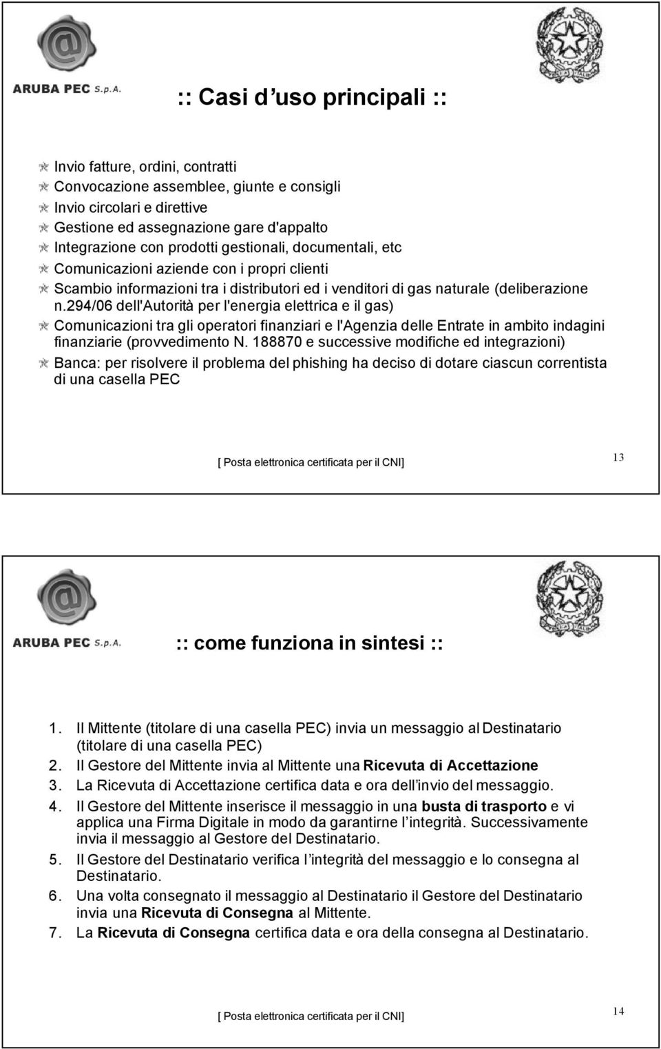 294/06 dell'autorità per l'energia elettrica e il gas) Comunicazioni tra gli operatori finanziari e l'agenzia delle Entrate in ambito indagini finanziarie (provvedimento N.