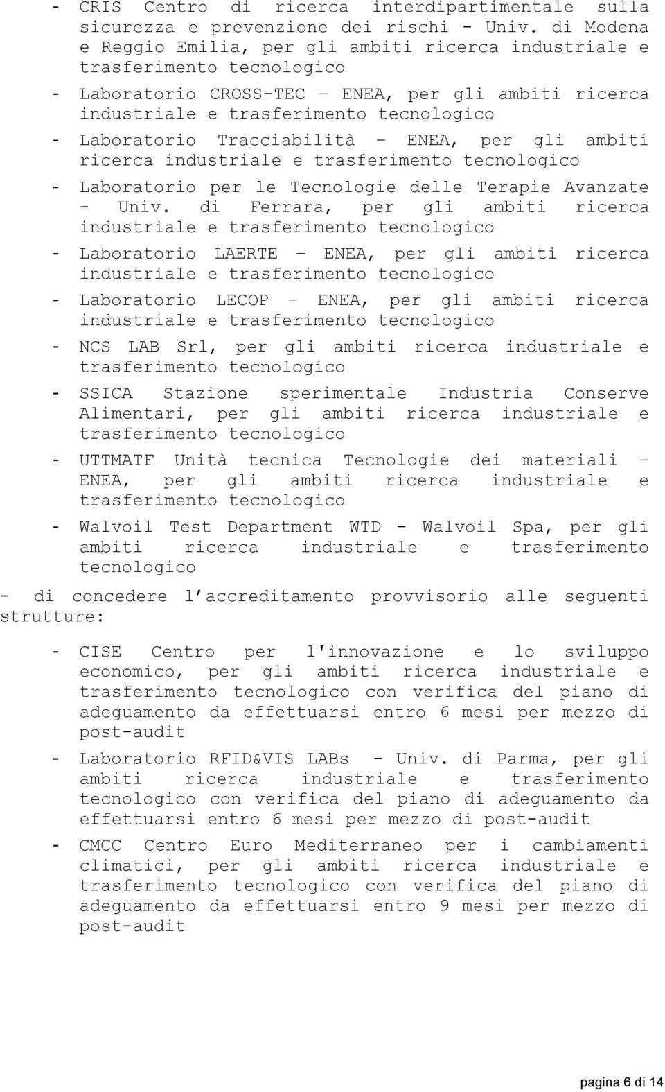 e - Laboratorio per le Tecnologie delle Terapie Avanzate - Univ.