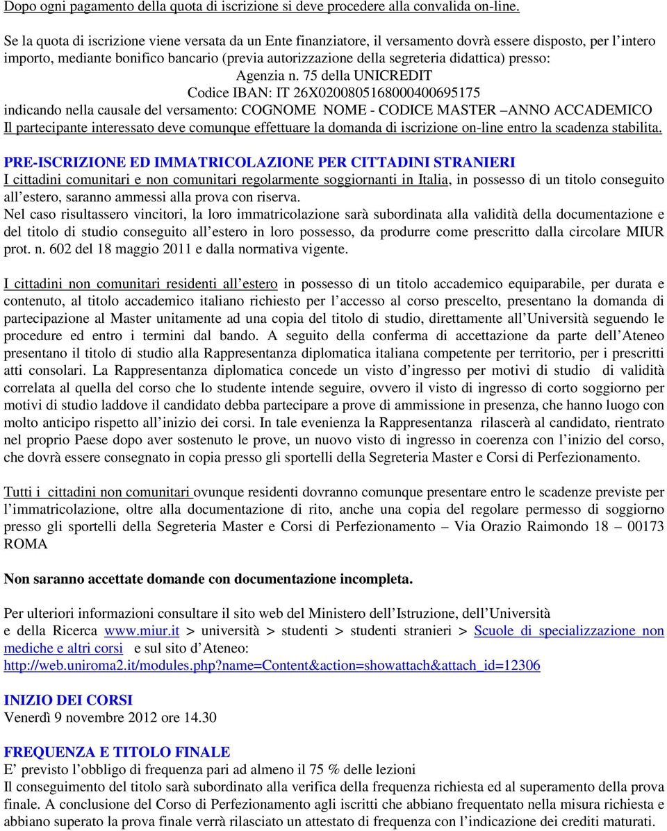 didattica) presso: Agenzia n.