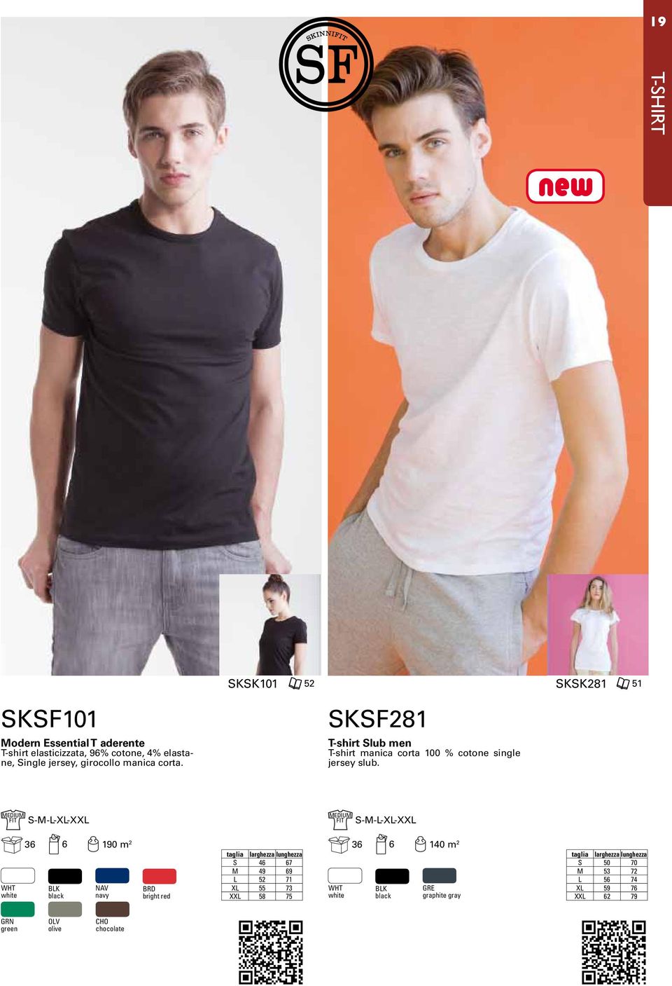 SKSF281 T-shirt Slub men T-shirt manica corta 100 % cotone single jersey slub.