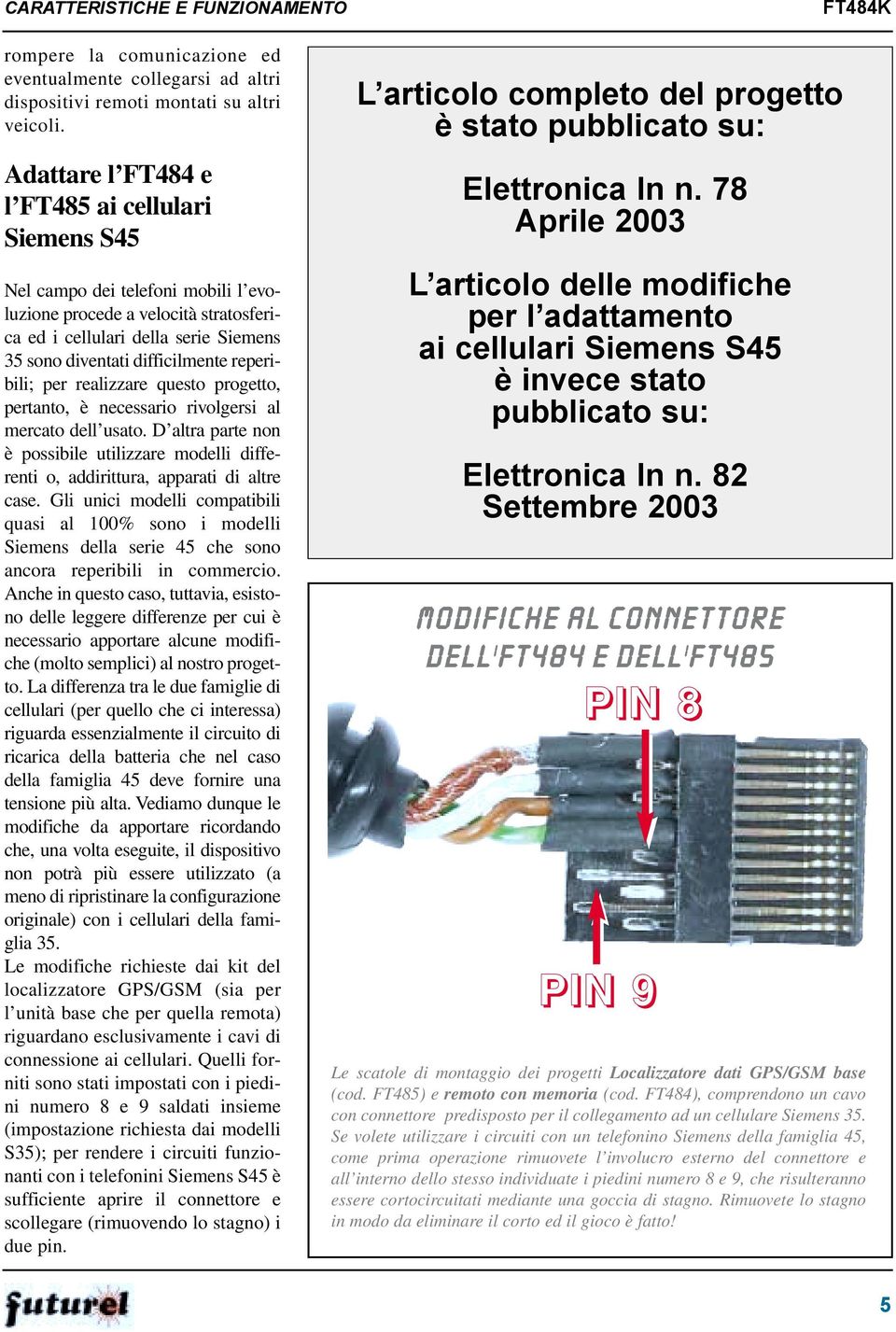 reperibili; per realizzare questo progetto, pertanto, è necessario rivolgersi al mercato dell usato. D altra parte non è possibile utilizzare modelli differenti o, addirittura, apparati di altre case.