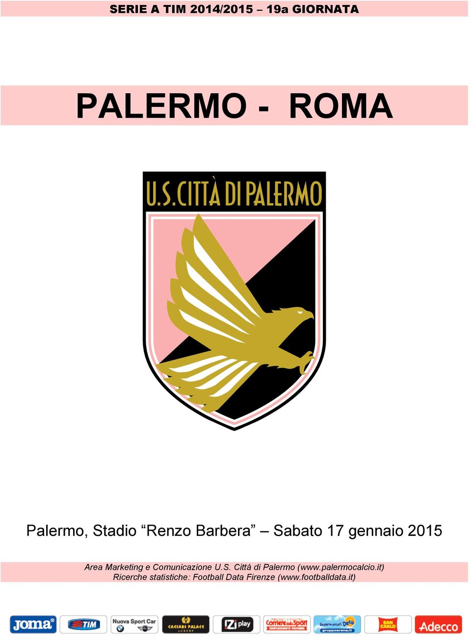Comunicazione U.S. Città di Palermo (www.palermocalcio.