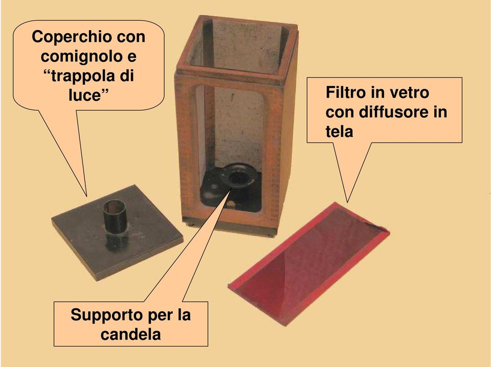 in vetro con diffusore in