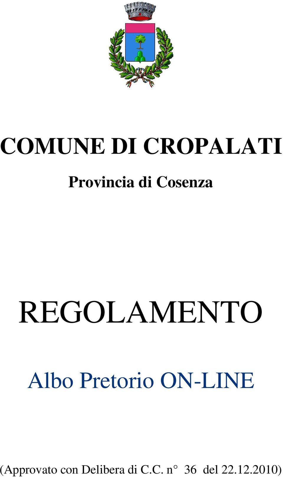 Pretorio ON-LINE (Approvato con