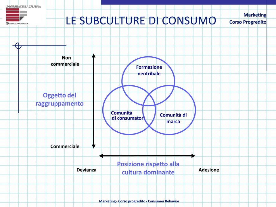 Comunità di consumatori Comunità di marca