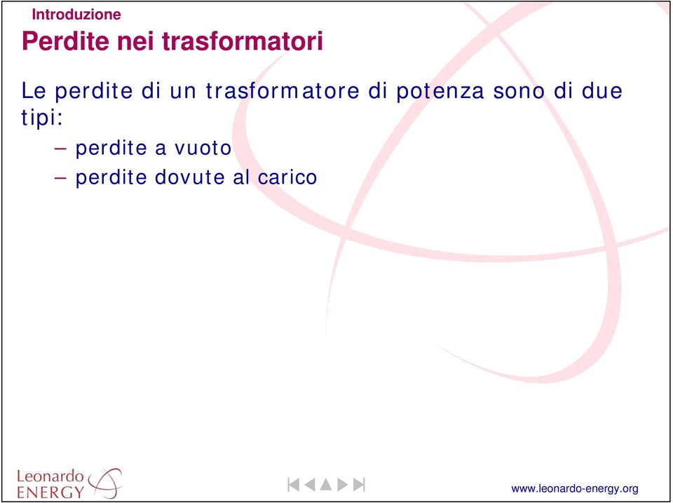 trasformatore di potenza sono di