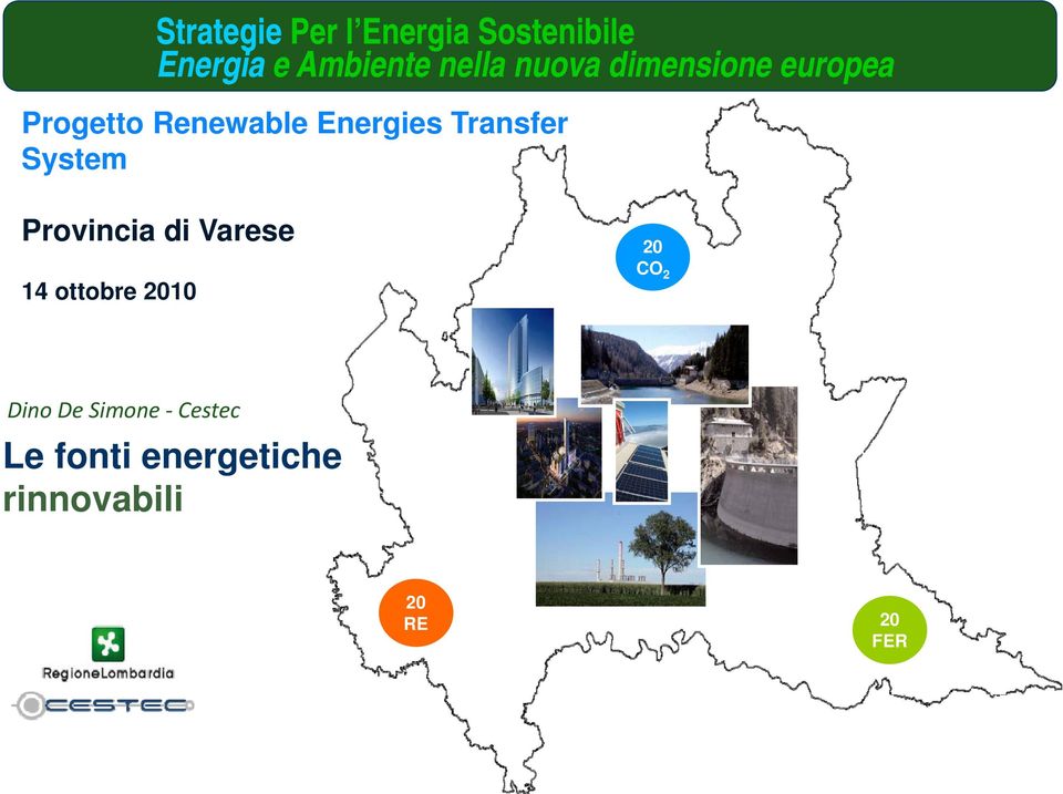 Energies Transfer System Provincia di Varese 14 ottobre