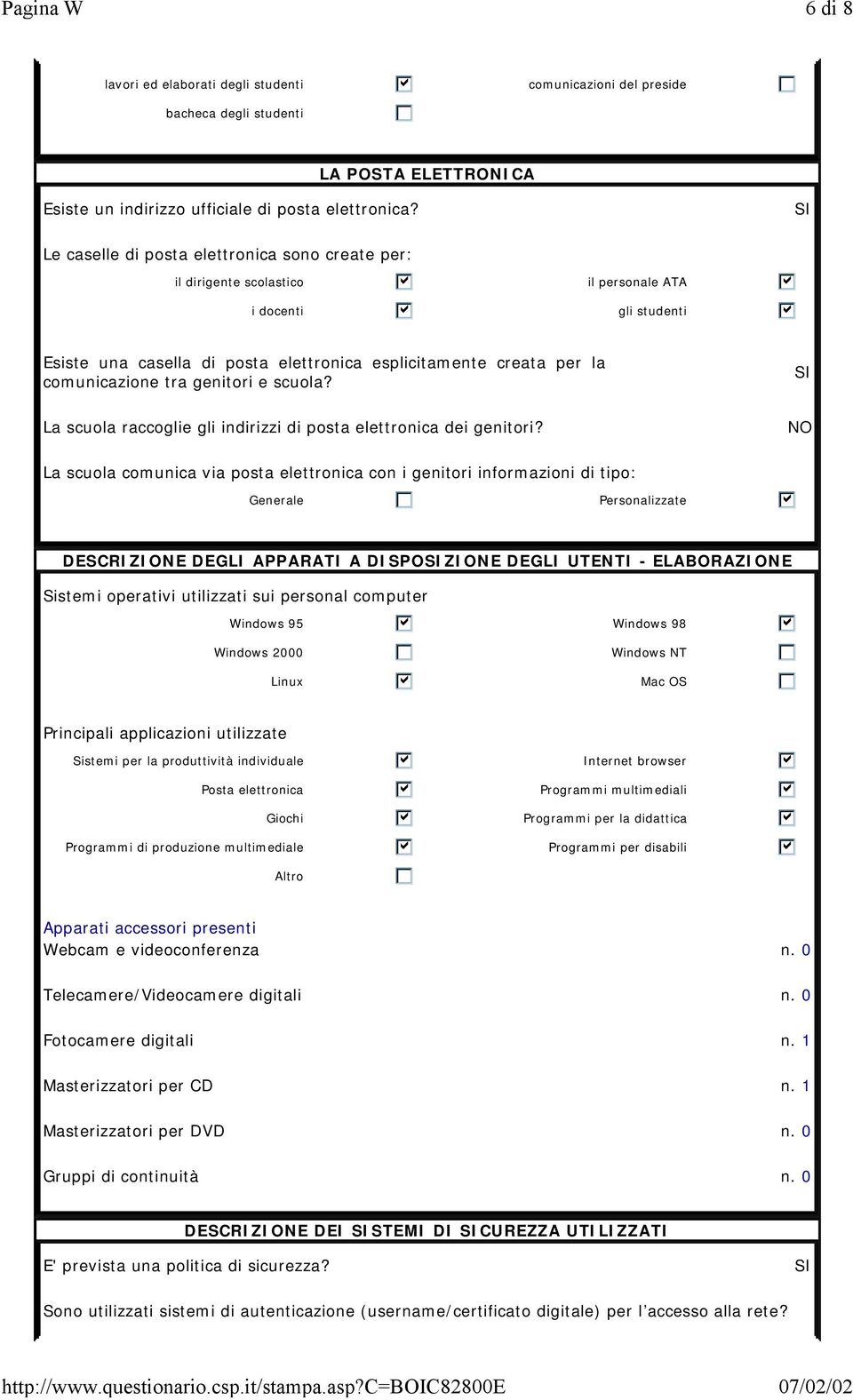 comunicazione tra genitori e scuola? La scuola raccoglie gli indirizzi di posta elettronica dei genitori?