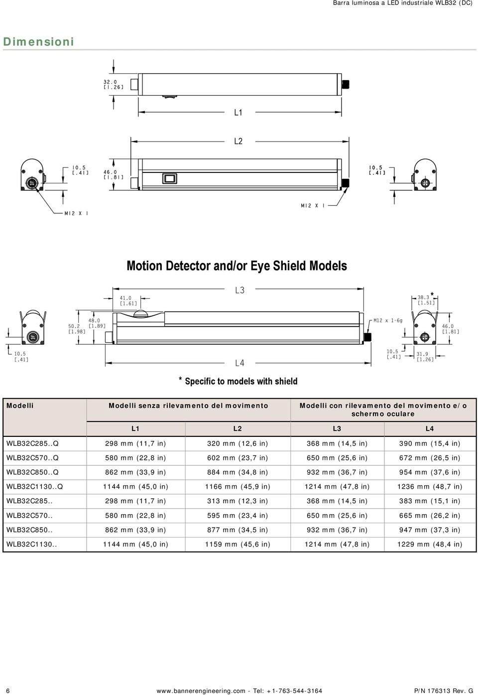 .Q 86 mm (,9 in) 88 mm (,8 in) 9 mm (6,7 in) 95 mm (7,6 in) WLBC..Q mm (5, in) 66 mm (5,9 in) mm (7,8 in) 6 mm (8,7 in) WLBC85.. 98 mm (,7 in) mm (, in) 68 mm (,5 in) 8 mm (5, in) WLBC57.