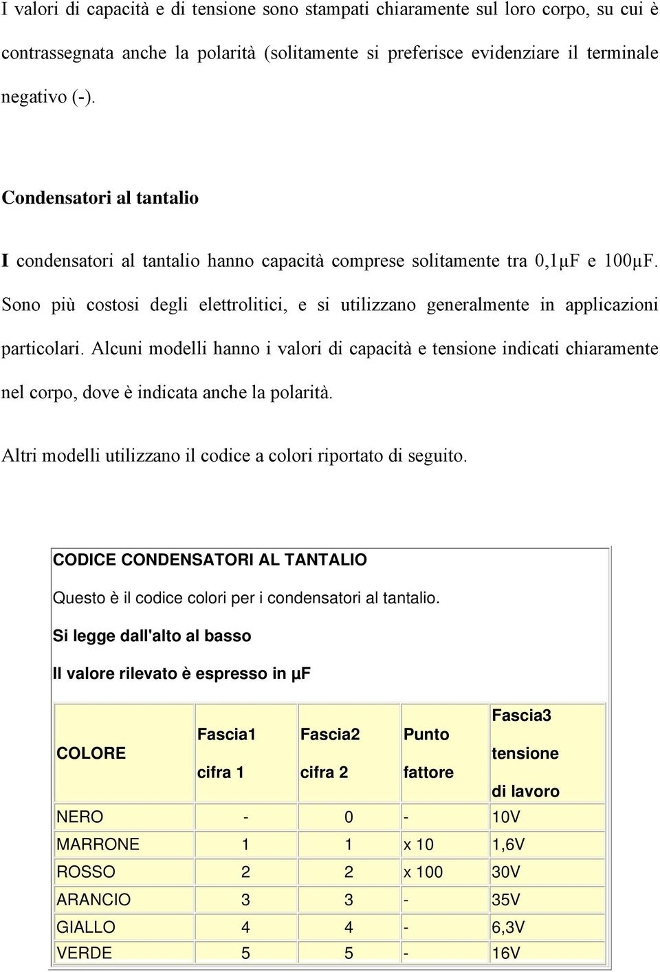 Sono più costosi degli elettrolitici, e si utilizzano generalmente in applicazioni particolari.