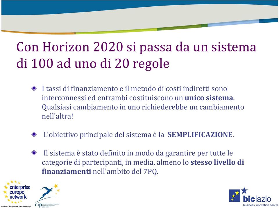 Qualsiasi cambiamento in uno richiederebbe un cambiamento nell'altra!