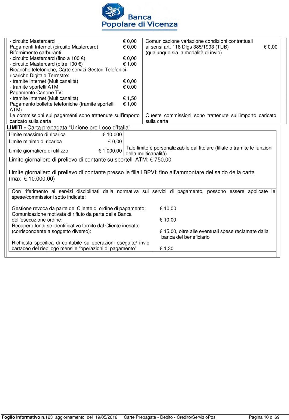 Gestori Telefonici, ricariche Digitale Terrestre: - tramite Internet (Multicanalità) - tramite sportelli ATM Pagamento Canone TV: Pagamento bollette telefoniche (tramite sportelli 1,00 ATM) Le