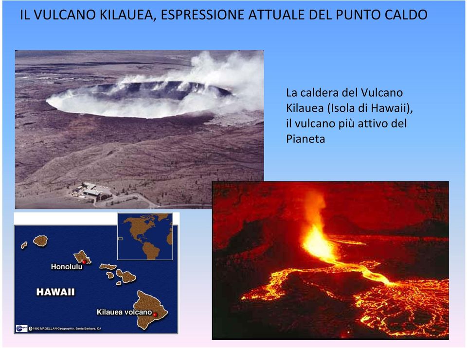 del Vulcano Kilauea (Isola di
