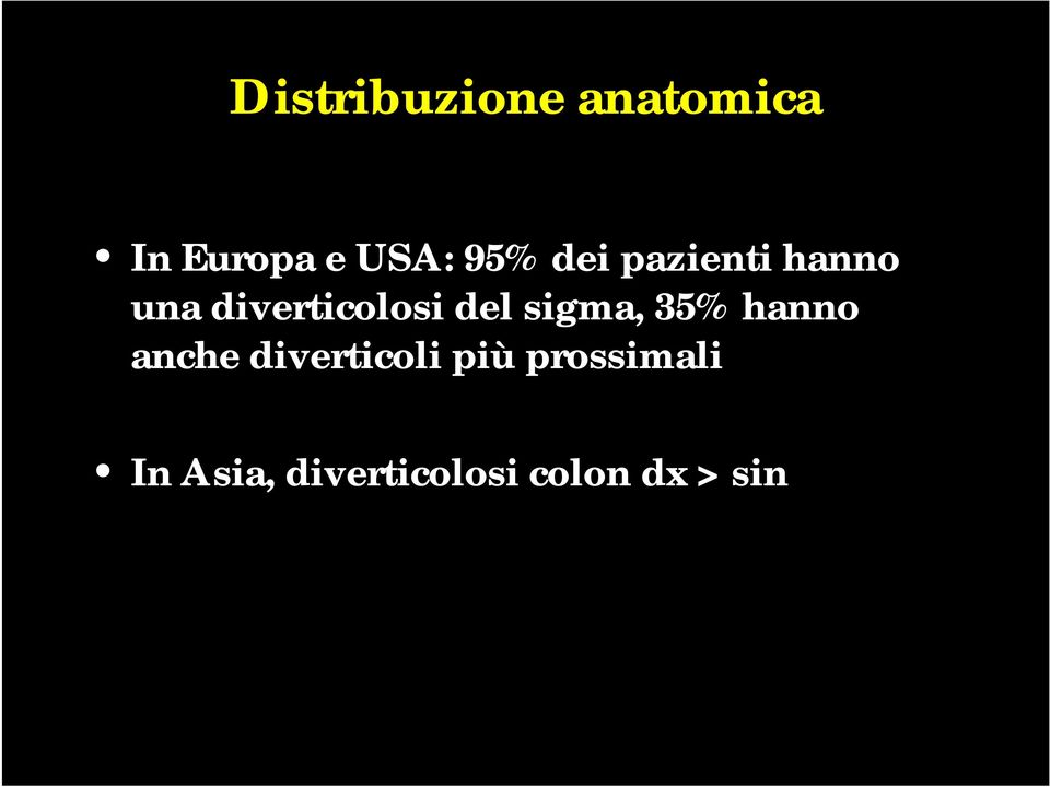 del sigma, 35% hanno anche diverticoli più