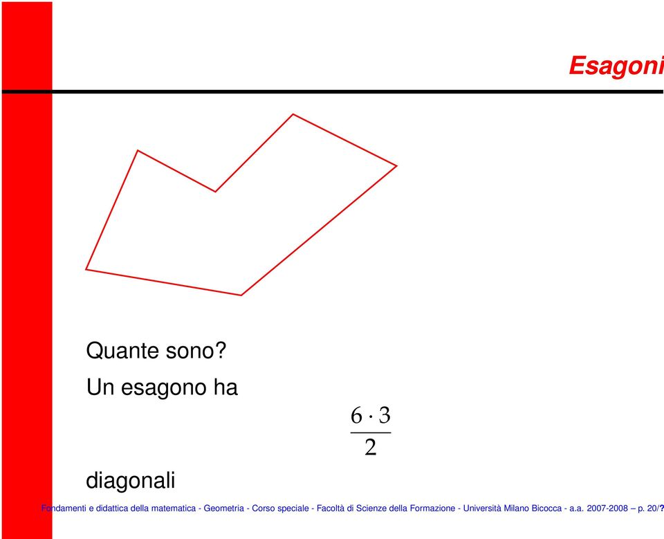 della matematica - Geometria - Corso speciale -