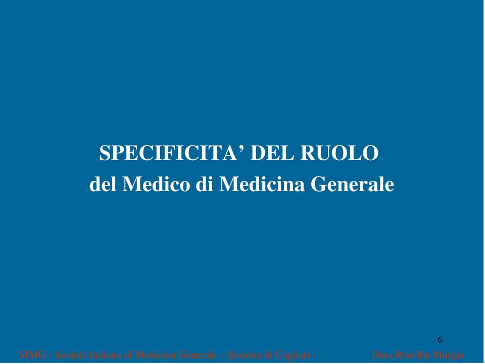 Italiana di Medicina Generale