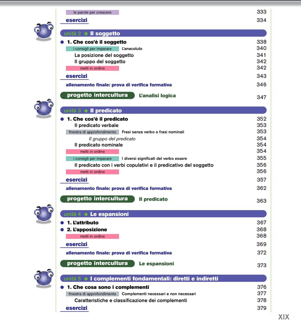 formativa 346 L analisi logica 347 unità 3 Il predicato 1.