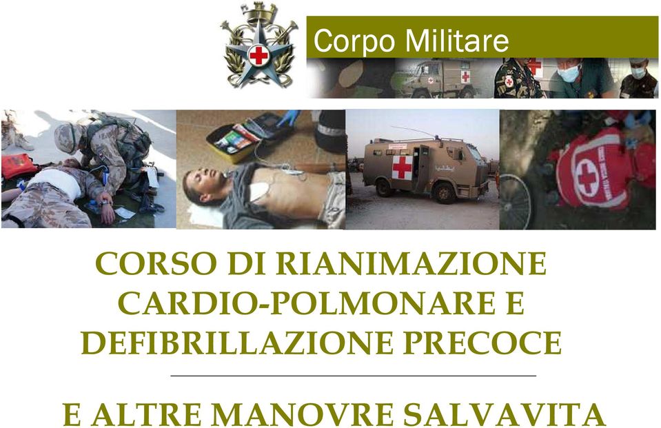 DEFIBRILLAZIONE