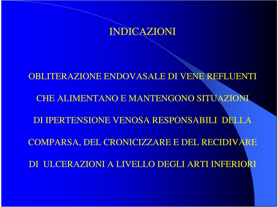 VENOSA RESPONSABILI DELLA COMPARSA, DEL CRONICIZZARE E