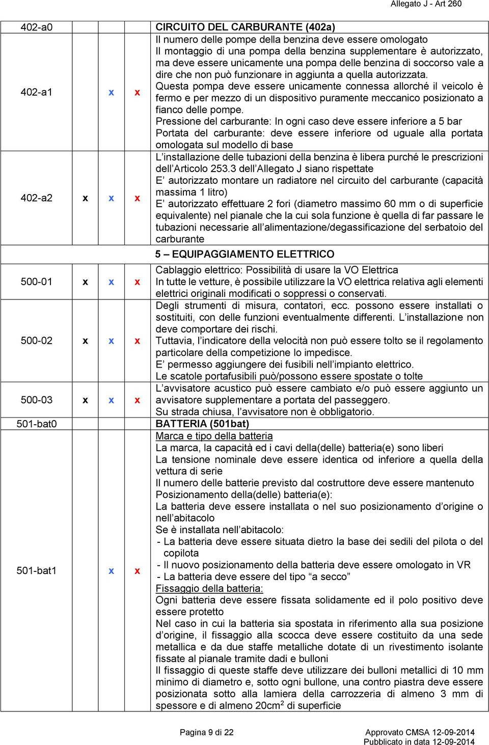 Questa pompa deve essere unicamente connessa allorché il veicolo è fermo e per mezzo di un dispositivo puramente meccanico posizionato a fianco delle pompe.