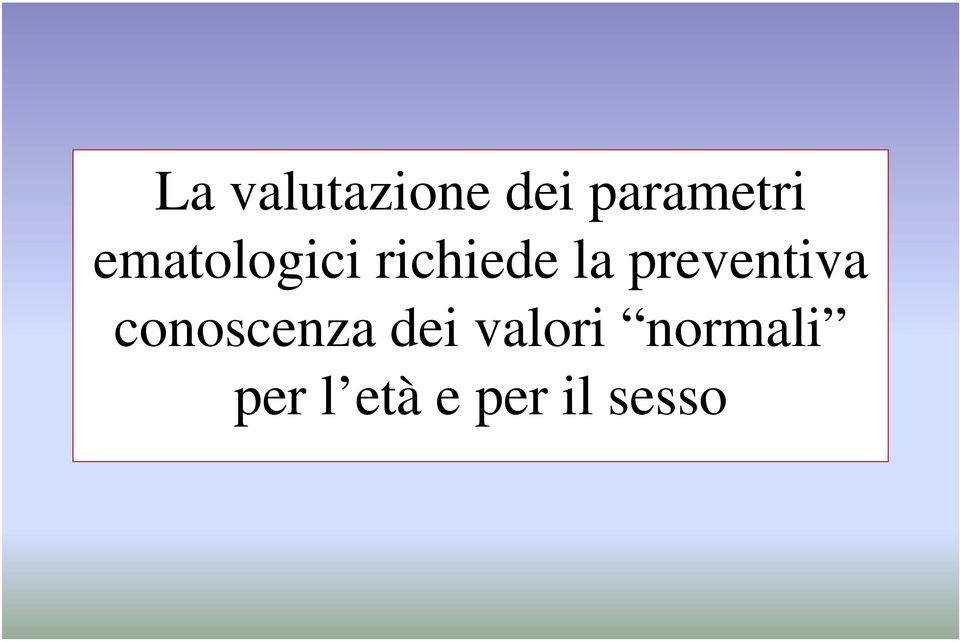 preventiva conoscenza dei