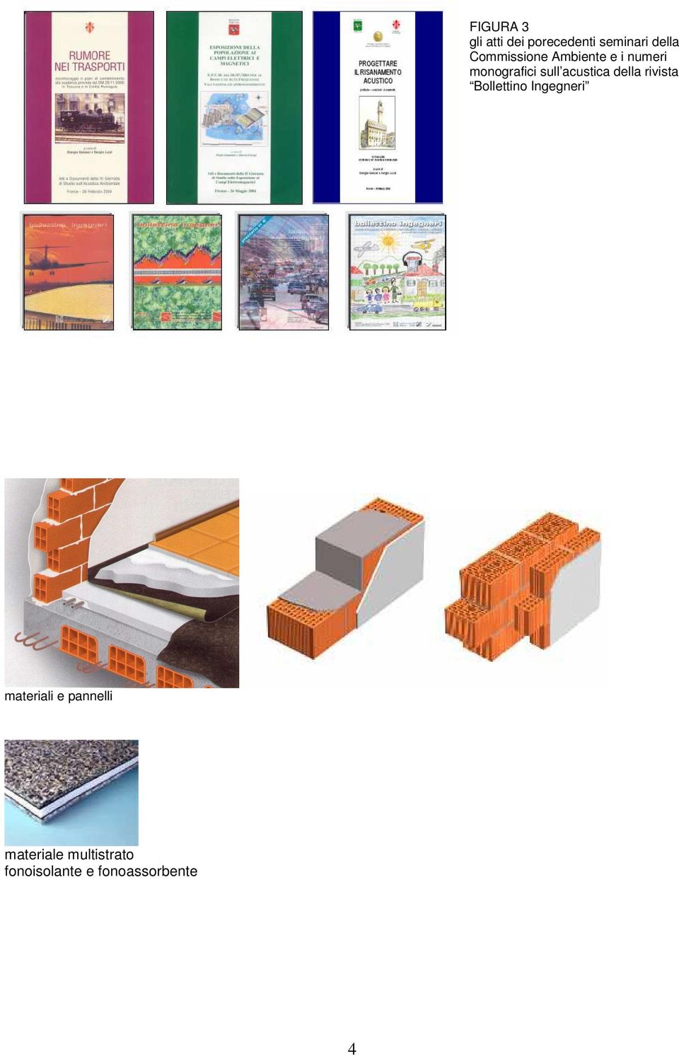 acustica della rivista Bollettino Ingegneri materiali