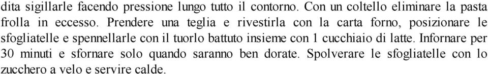 Prendere una teglia e rivestirla con la carta forno, posizionare le sfogliatelle e spennellarle con