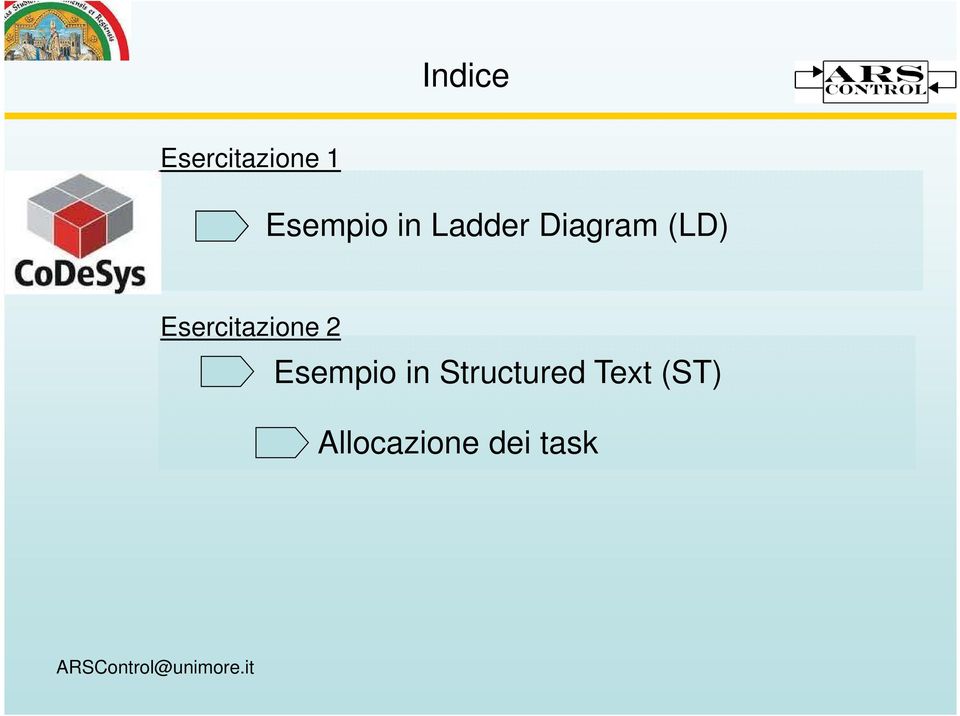 Esempio in Structured Text (ST)