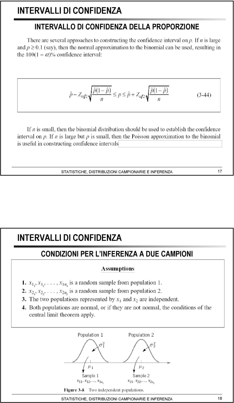 PROPORZIONE 17  CONDIZIONI PER L