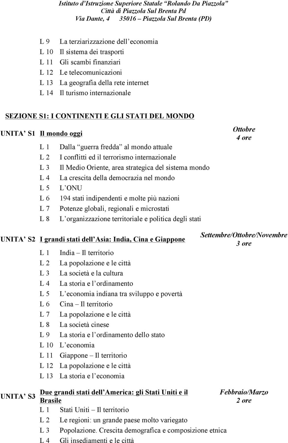 sistema mondo L 4 La crescita della democrazia nel mondo L 5 L ONU L 6 194 stati indipendenti e molte più nazioni L 7 Potenze globali, regionali e microstati L 8 L organizzazione territoriale e