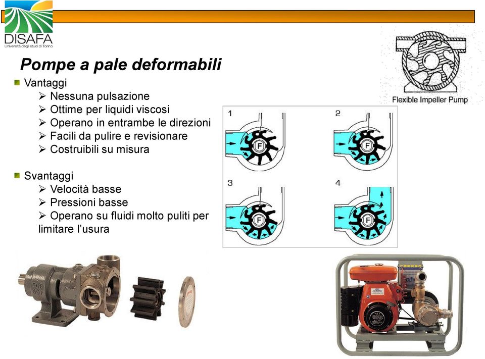 pulire e revisionare Costruibili su misura Svantaggi Velocità