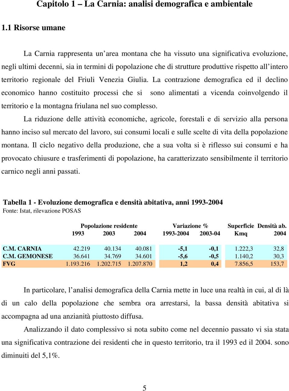 territorio regionale del Friuli Venezia Giulia.