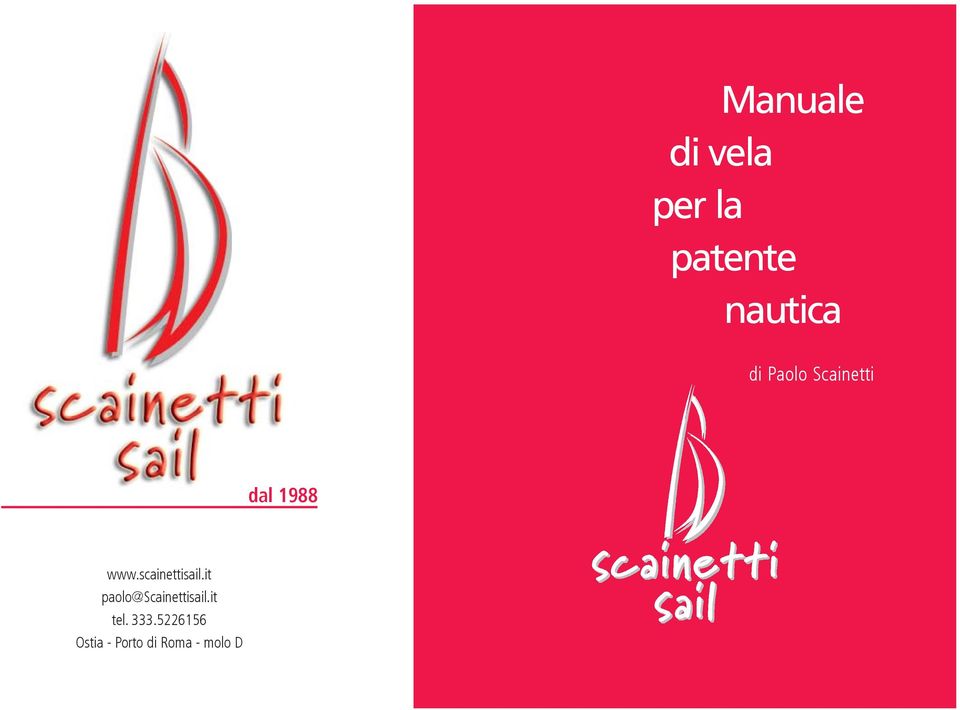 scainettisail.it paolo@scainettisail.