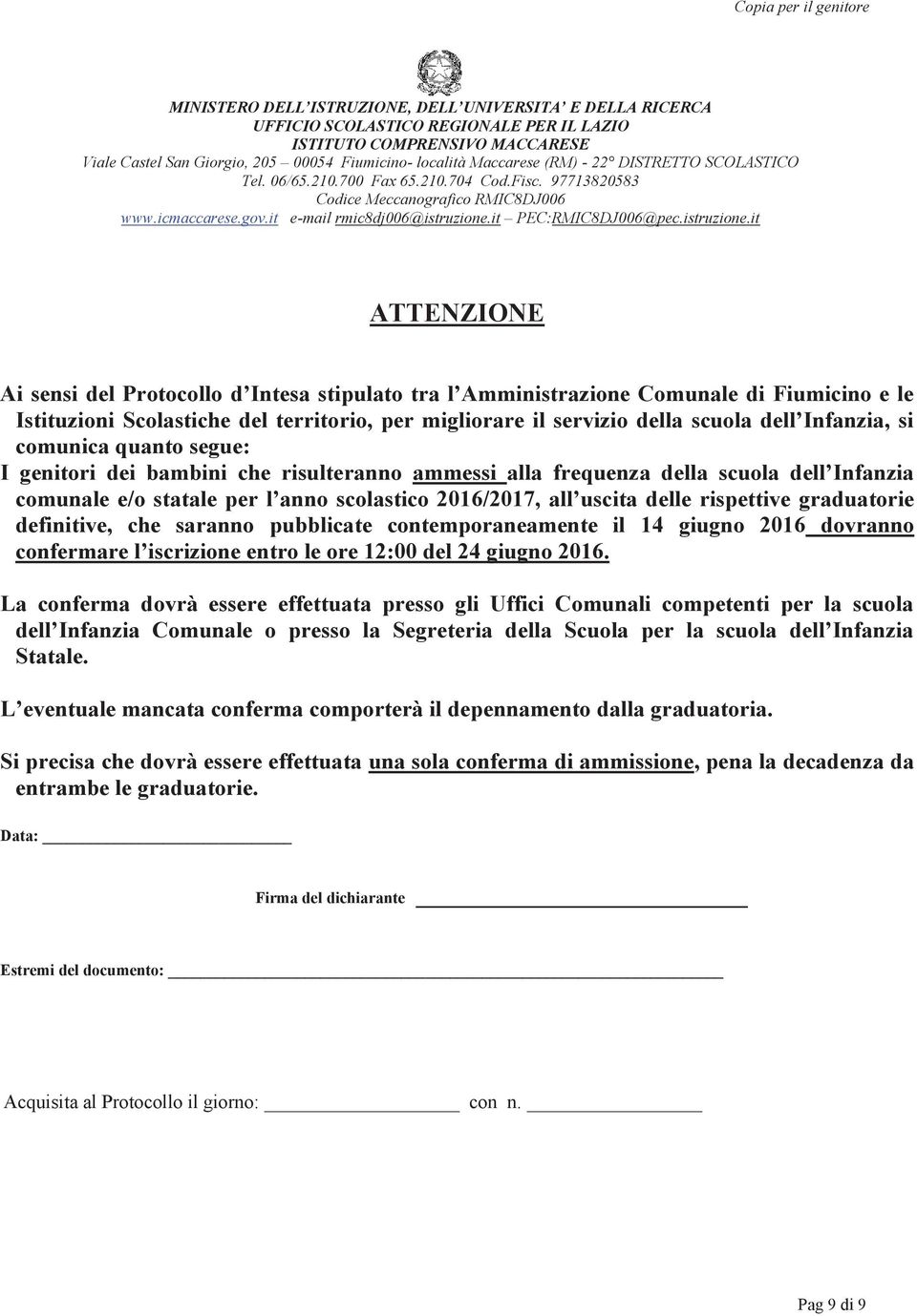 it e-mail rmic8dj006@istruzione.