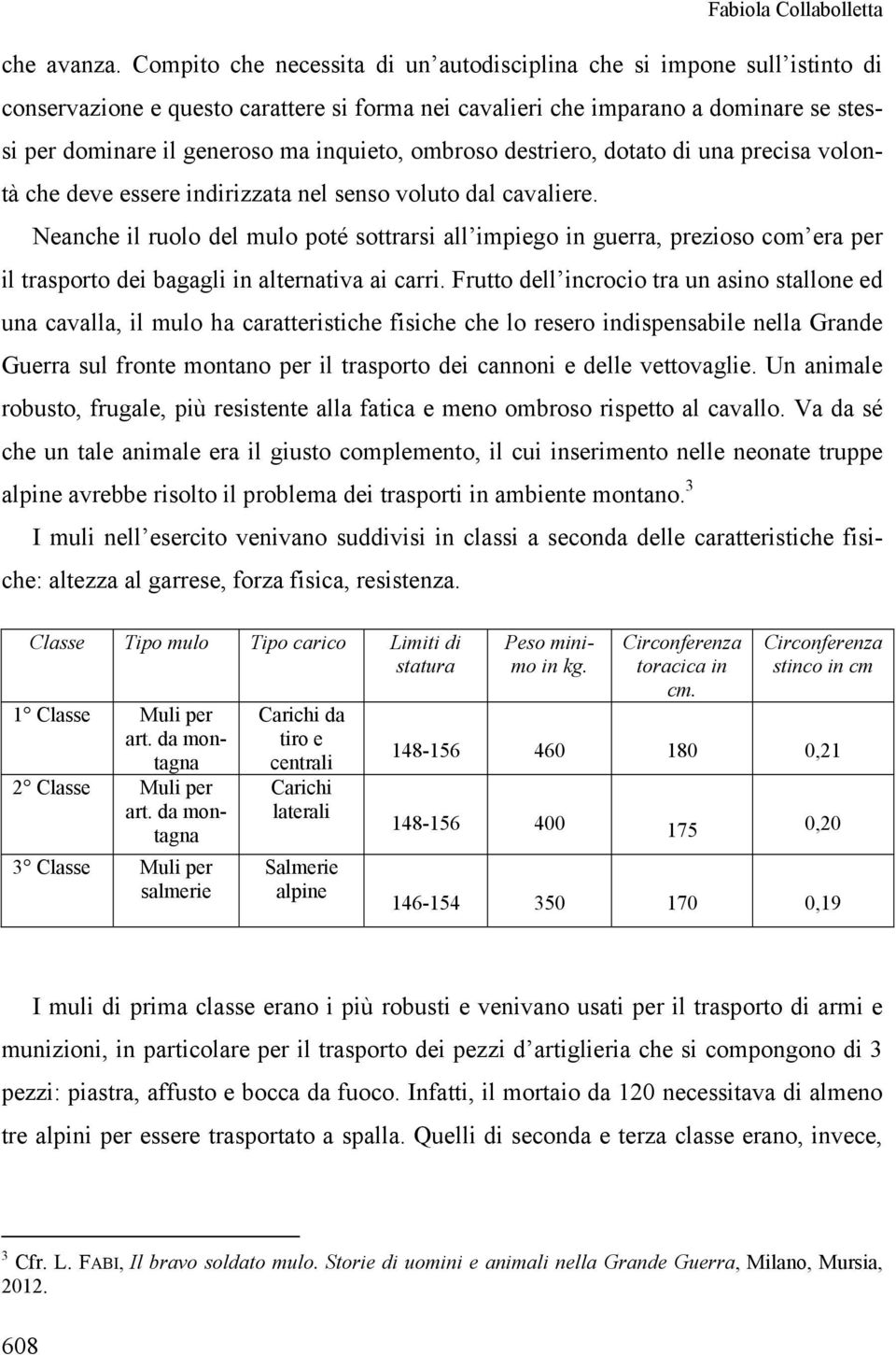 inquieto, ombroso destriero, dotato di una precisa volontà che deve essere indirizzata nel senso voluto dal cavaliere.