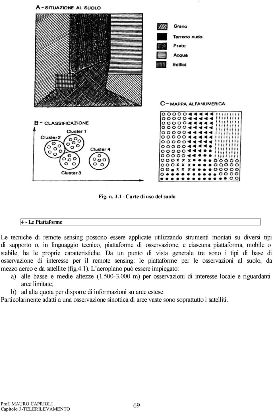 di osservazione, e ciascuna piattaforma, mobile o stabile, ha le proprie caratteristiche.