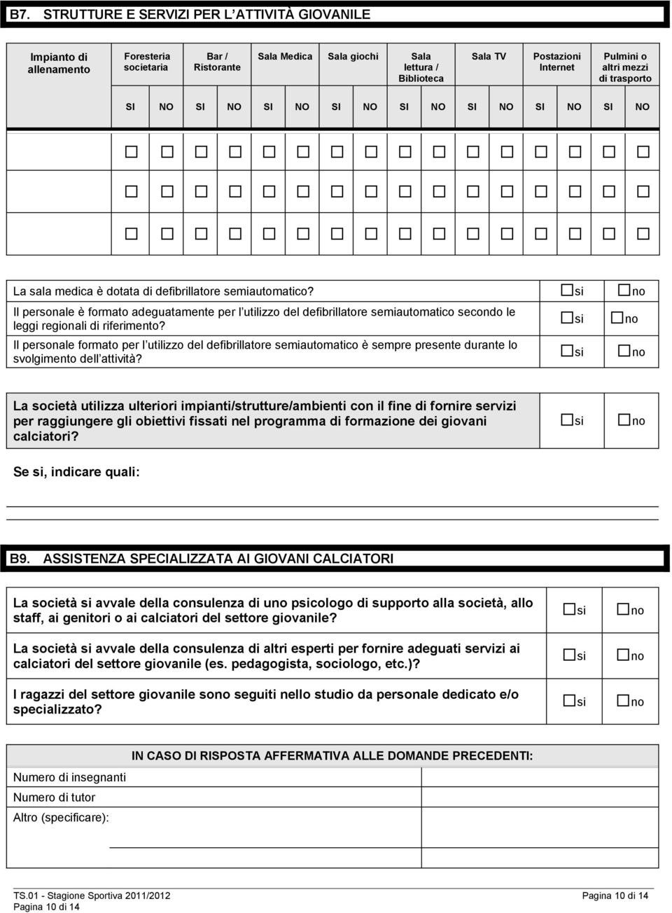 Il personale è formato adeguatamente per l utilizzo del defibrillatore semiautomatico secondo le leggi regionali di riferimento?