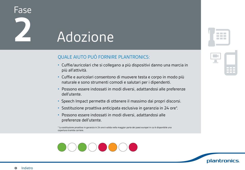 Possono essere indossati in modi diversi, adattandosi alle preferenze dell'utente. Speech Impact permette di ottenere il massimo dai propri discorsi.