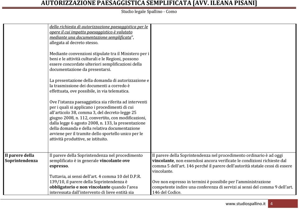 La presentazione della domanda di autorizzazione e la trasmissione dei documenti a corredo è effettuata, ove possibile, in via telematica.