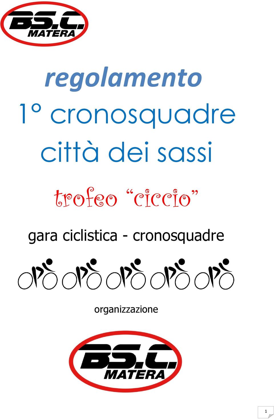 sassi trofeo ciccio gara