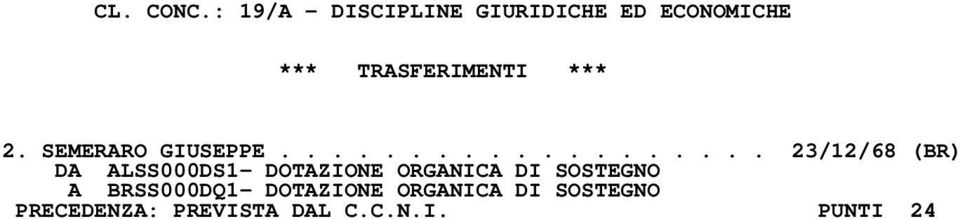 *** 2. SEMERARO GIUSEPPE.