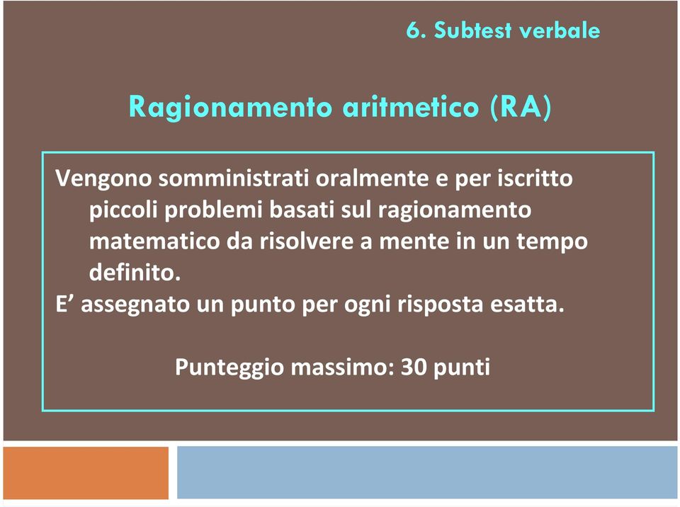 sul ragionamento matematico da risolvere a mente in un tempo