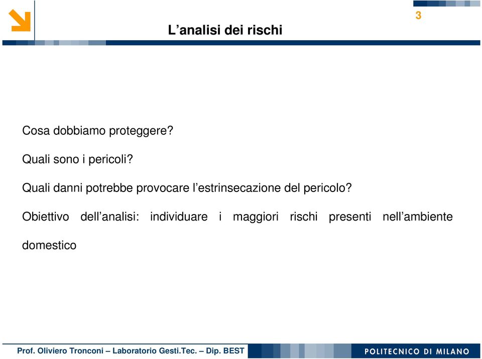 Quali danni potrebbe provocare l estrinsecazione del