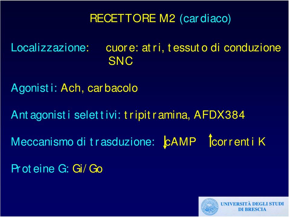 Antagonisti selettivi: tripitramina, AFDX384