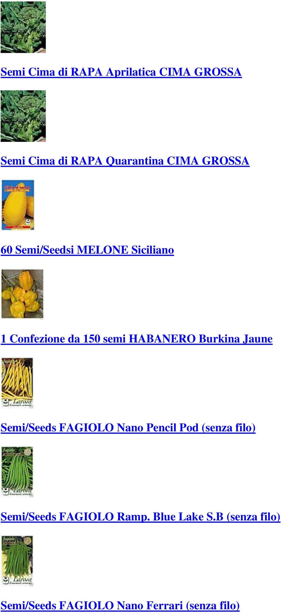 Burkina Jaune Semi/Seeds FAGIOLO Nano Pencil Pod (senza filo) Semi/Seeds