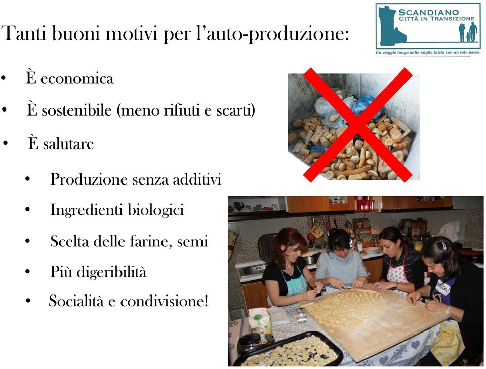 Produzione senza additivi Ingredienti biologici Scelta