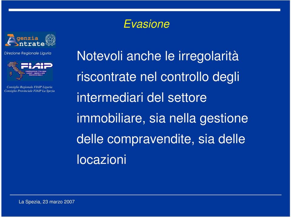 intermediari del settore immobiliare, sia